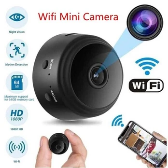 Mini belaidė vaizdo stebėjimo kamera Wifi