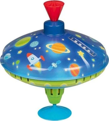 Goki besisukantis vilkelis Planetos su LED apšvietimu