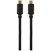 LAIDAS HAMA USB 2.0 Type C Cable gold-plated double shielded 0.75 m kaina