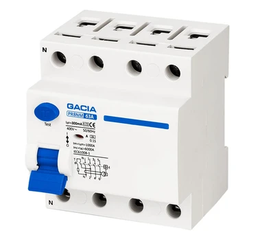 PR8NM 4P 63A 300mA A 6kA residual current circuit breakers