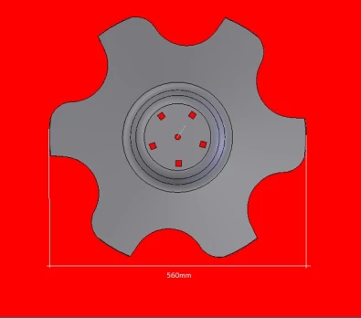 Diskas ARES 2316/53-001/0