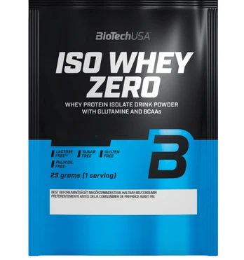 BioTech Iso Whey Zero, Banana, 25 g