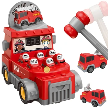 WOOPIE arkadinis žaidimas "Hammer Punch Fire Brigade" su priedais