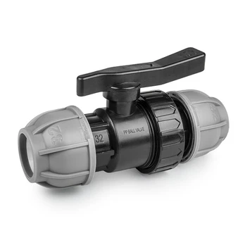 Vožtuvas Bradas PE vamzdžiams 32mm / 32mm, PN10