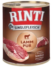 RINTI Singlefleisch Lamb Pure monoproteinas ėriena 800 g kaina
