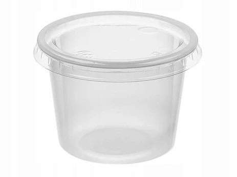 Pp maisto indelis su dangteliu, 500ml, 50 vnt.