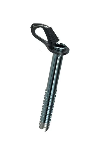 Ice screw aero lite 19cm-grey BLUE ICE