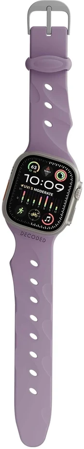 Decoded Decoded Silicone Ares Splice Strap 44/46/49mm Violetinė Haze
