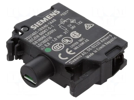 Illuminating unit | 22mm | 3SU1.5 | -25÷70°C | Illumin: LED | front