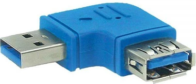 USB adapteris InLine USB - USB mėlynasis (35300M)