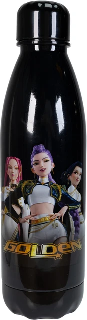Kpop Demon Hunters - Drinking Bottle - Golden - 650ml