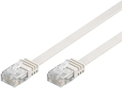 Goobay Kabelis LAN Patchcord CAT 5E U/UTP płaski 1,5m