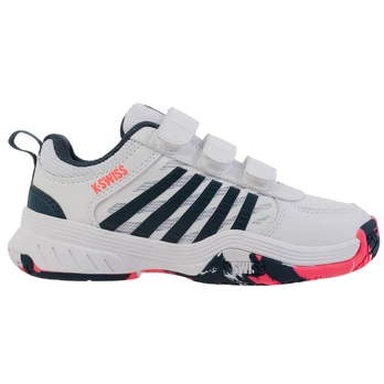 Teniso batai vaik. K-SWISS COURT EXPRESS 2 STRAP white/stargazer, EU32.5