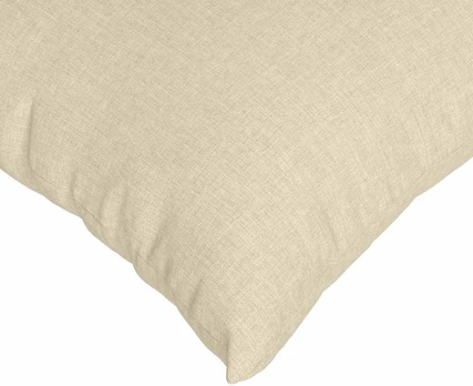 Sofa Pagalvės 2 pcs Kreminė 50 x 30 cm audinys