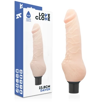 Dildo LOVECLONE DAVEN SELF LUBRICATION DONG 23,8 cm