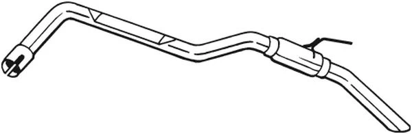 Galinis duslintuvas BOSAL 281-881