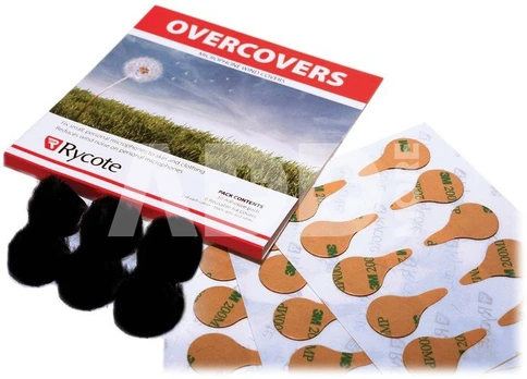 miniwindjammer overcovers (Black, 6-pack, 30 stickies)