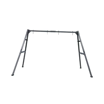 Metalinis sūpynių rėmas „Double Swing“, antracito