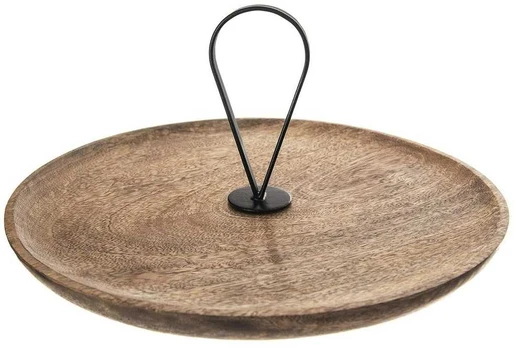 MANGO medinė lėkštė 30,5 cm