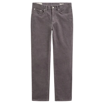 Regular džinsai vyrams, Pilka, Cord jeans