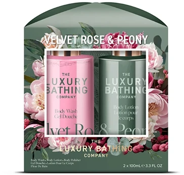 Grace Cole Rose & Peony Body Care Gift Set 3 pcs