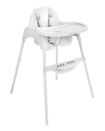 Maitinimo kėdutė KikkaBoo Jammy 2in1, White