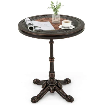 Bonideco Select Lauko stalas 60,5x73cm., bronzinės spalvos