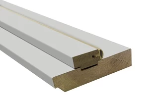 Durų stakta, 202.4 cm x 8 cm x 3.3 cm, pilka