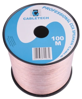 Cabletech Kolonėlių kabelis CCA 0.35mm 1m