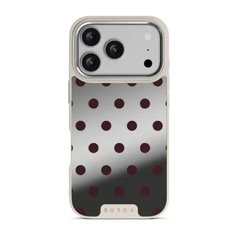 Aqua Mocha - iPhone 17 Pro Case, Elite Mirror Light (MagSafe) / Silver