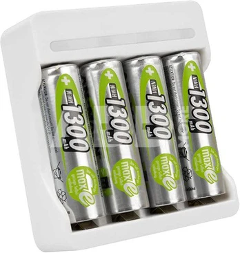 Ansmann Ladegerät Basic IV inkl. 4 x AA 1300mAh Akku 1001-0120-01