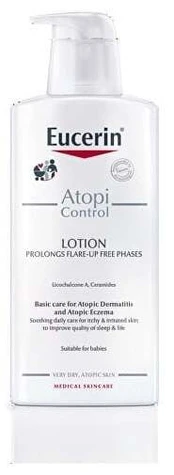 Kūno kremas Eucerin Body Lotion AtopiControl, 400ml