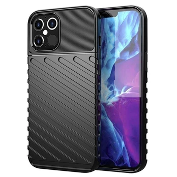 Dėklas Thunder iPhone 13 Pro juodas