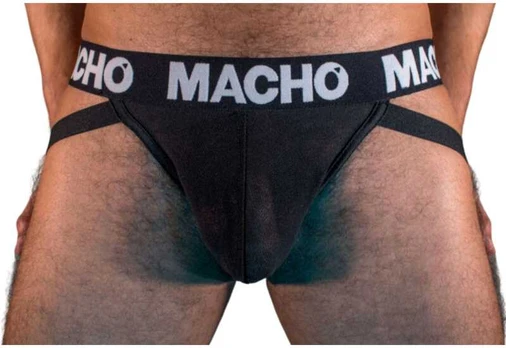 Macho Underwear MACHO - MX25NN JOCK Juodas SIZE XL