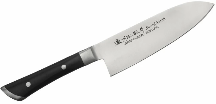 Satake Hiroki Santoku peilis 17 cm