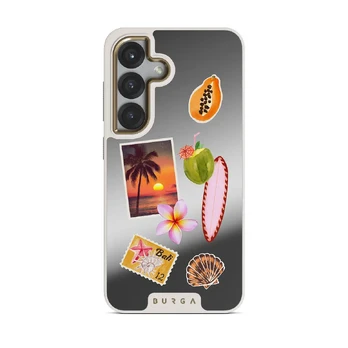 Sun Chaser - Samsung Galaxy S25 Case, Elite Mirror Light (Magnetic) / Gold