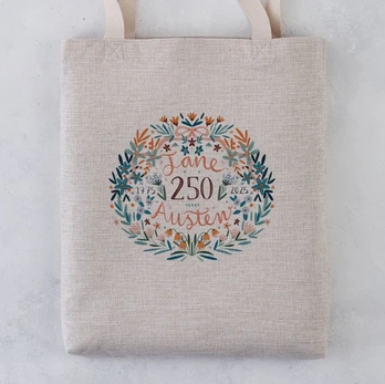Jane Austen 250th Anniversary Tote Bag