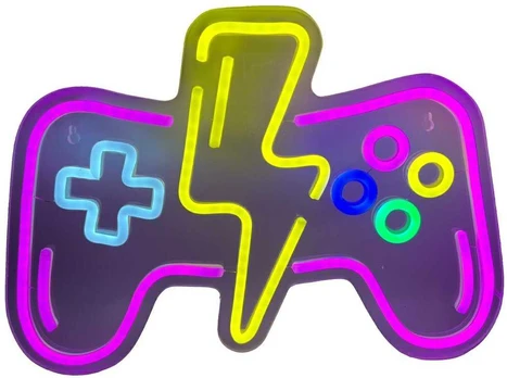 Neon Beline Light Game Gamepad
