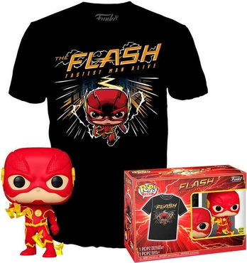 Funko Set figure POP & Tee DC Comics The Flash
