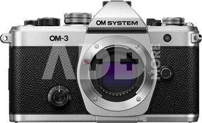 OM System OM-3 Body silver kaina