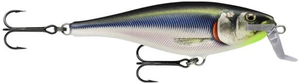 Rapala vobleris Super Shad Rap RSML - Radioactive Smelt