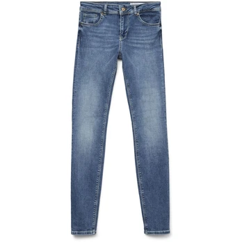 Slim džinsai moterims, Mėlyna, VMLUX MR SLIM JEANS