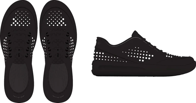 Crocs™ INMOTION PACER MEN’S Black/Black - 41