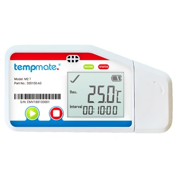 Daugkartinis temperatūros registratorius (logeris) TEMPMATE M2T USB