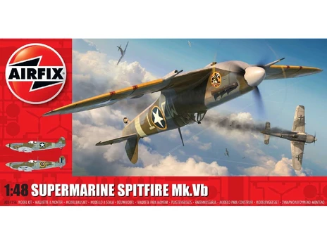 Konstruktorius Airfix Supermarine Spitfire Mk.Vb A05125A, plastikas