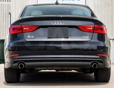 Audi A3 II FL CHROME SĄRAŠAS Chromuotas atvartas Tuning