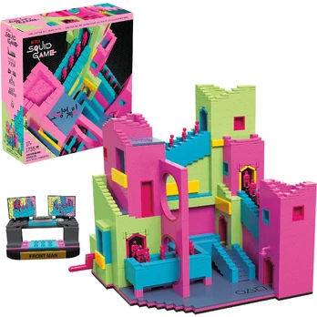 Mattel MEGA Showcase Squid Game Set, Construction Toy