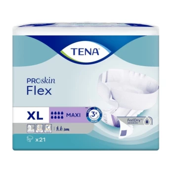 TENA sauskelnės Flex Maxi, XL, 21 vnt.