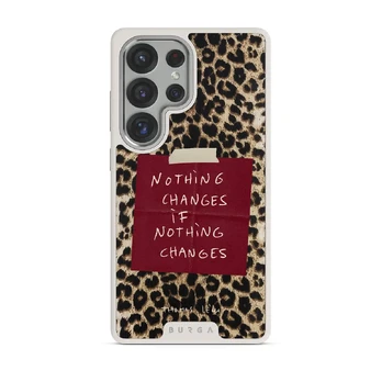 Nothing Changes - Samsung Galaxy S25 Ultra Case, Elite Light (Magnetic) / Silver