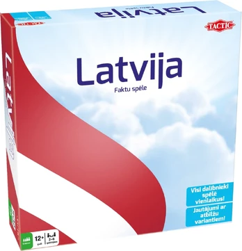 TACTIC Board Game Latvia (in Latvian lang.)